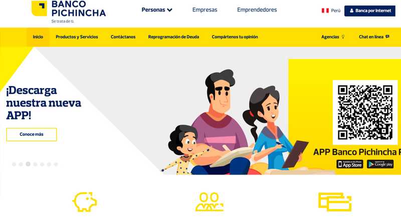 Información general - Banco Pichincha